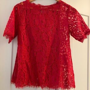 Anthropologie lace top